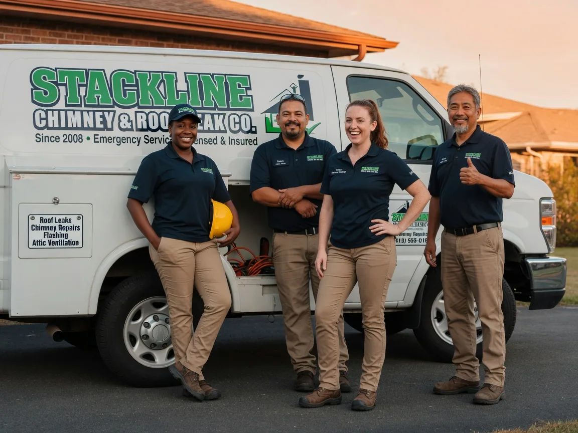 Chimney flashing repair company in Brooklyn, MI